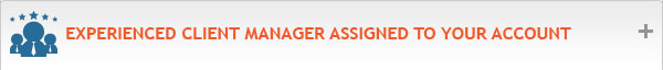 Experienced Client Manager Assigned to Your Account
